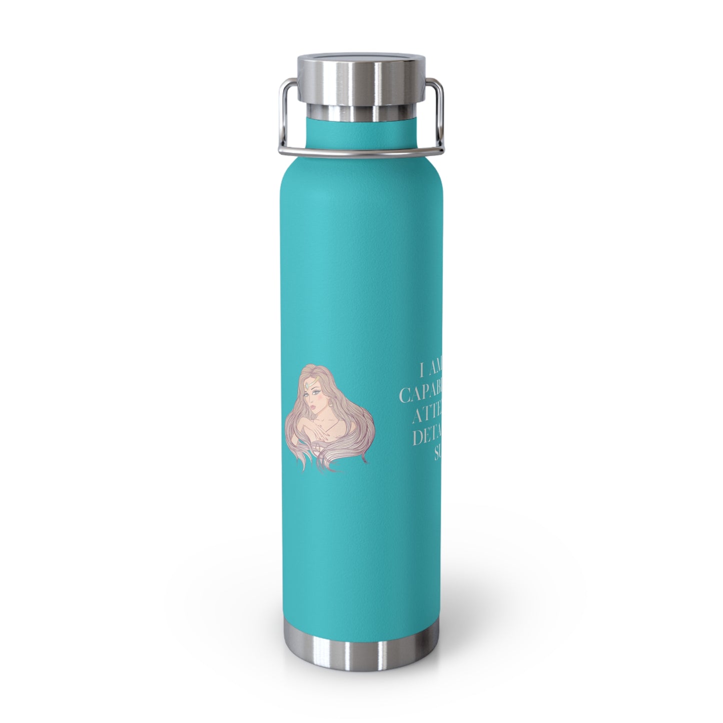 Zodiac Virgo Copper Vacuum Insulated Bottle, 22oz