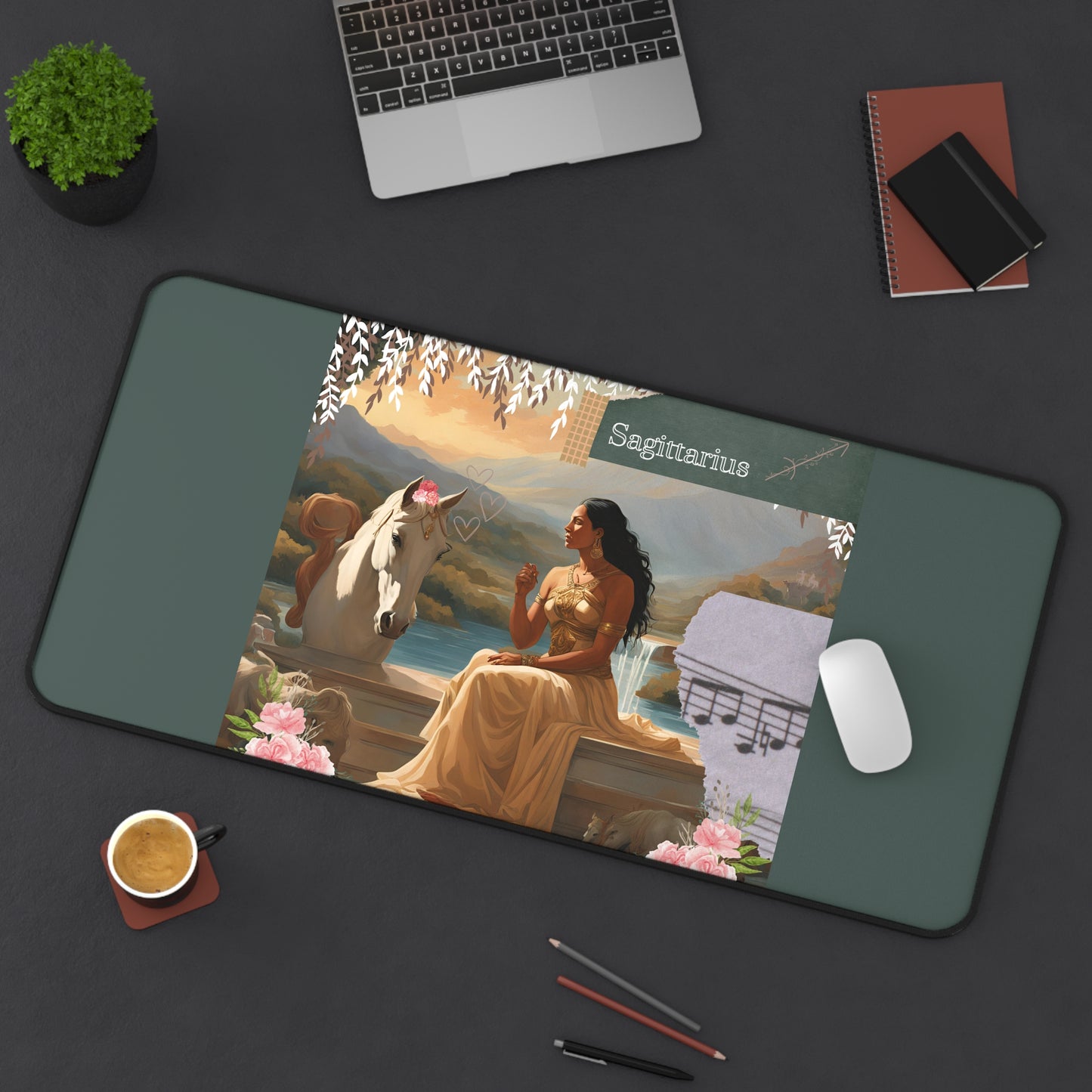 Zodiac Sagittarius Desk Mat