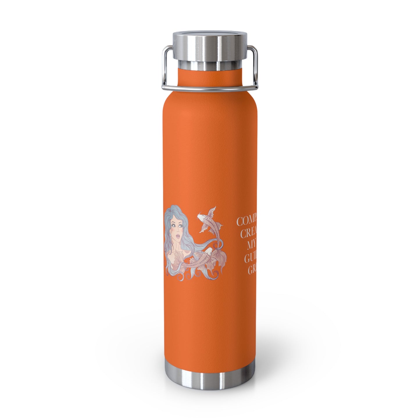 Zodiac Pisces Copper Vacuum Insulated Bottle, 22oz