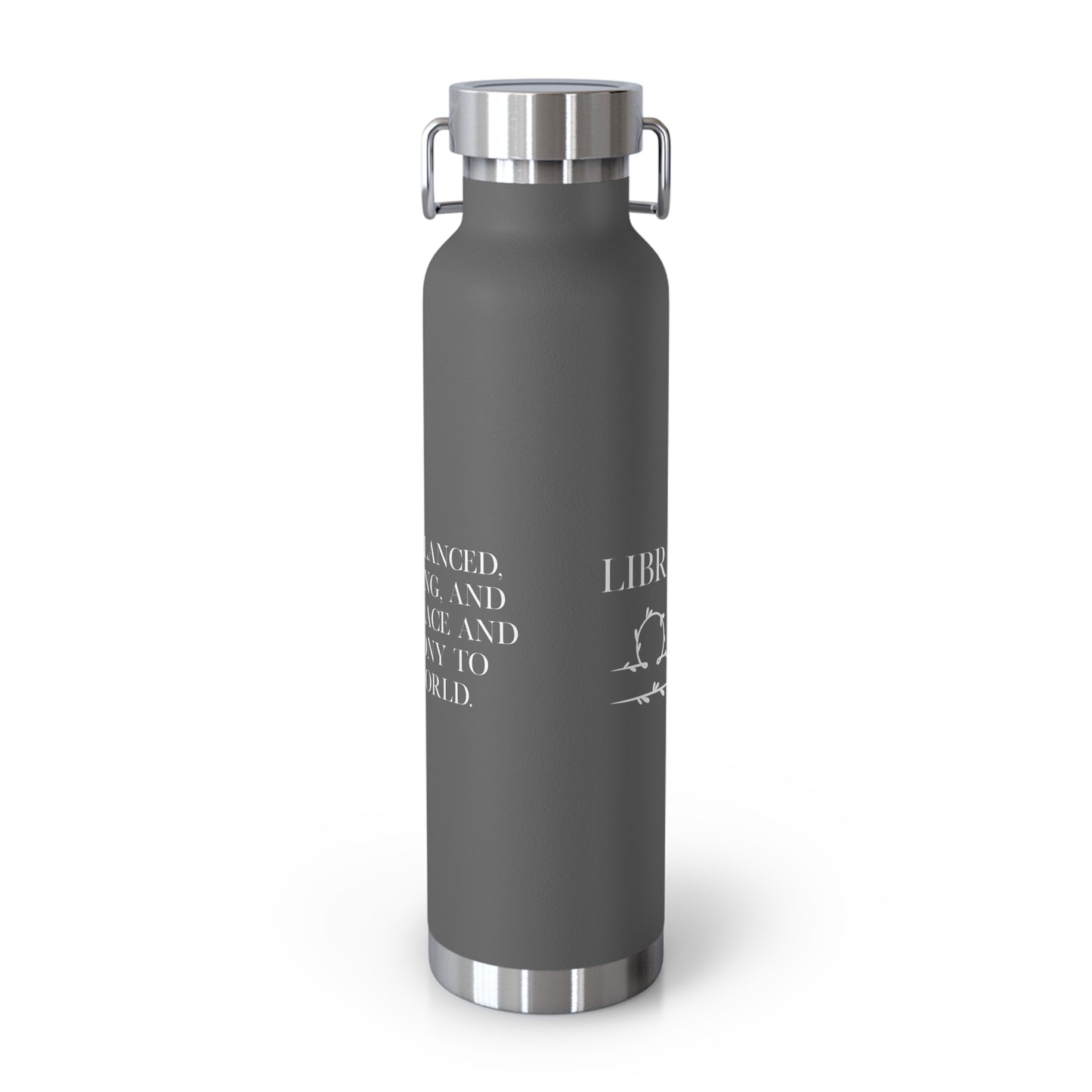 Zodiac Libra Copper Vacuum Insulated Bottle, 22oz