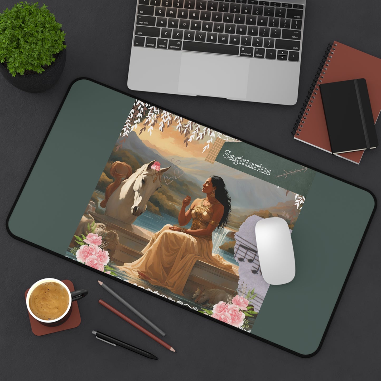 Zodiac Sagittarius Desk Mat