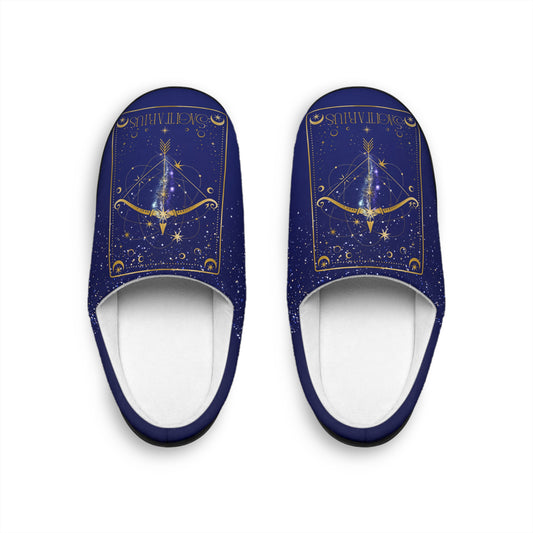 Zodiac Sagittarius Women's Indoor Slippers