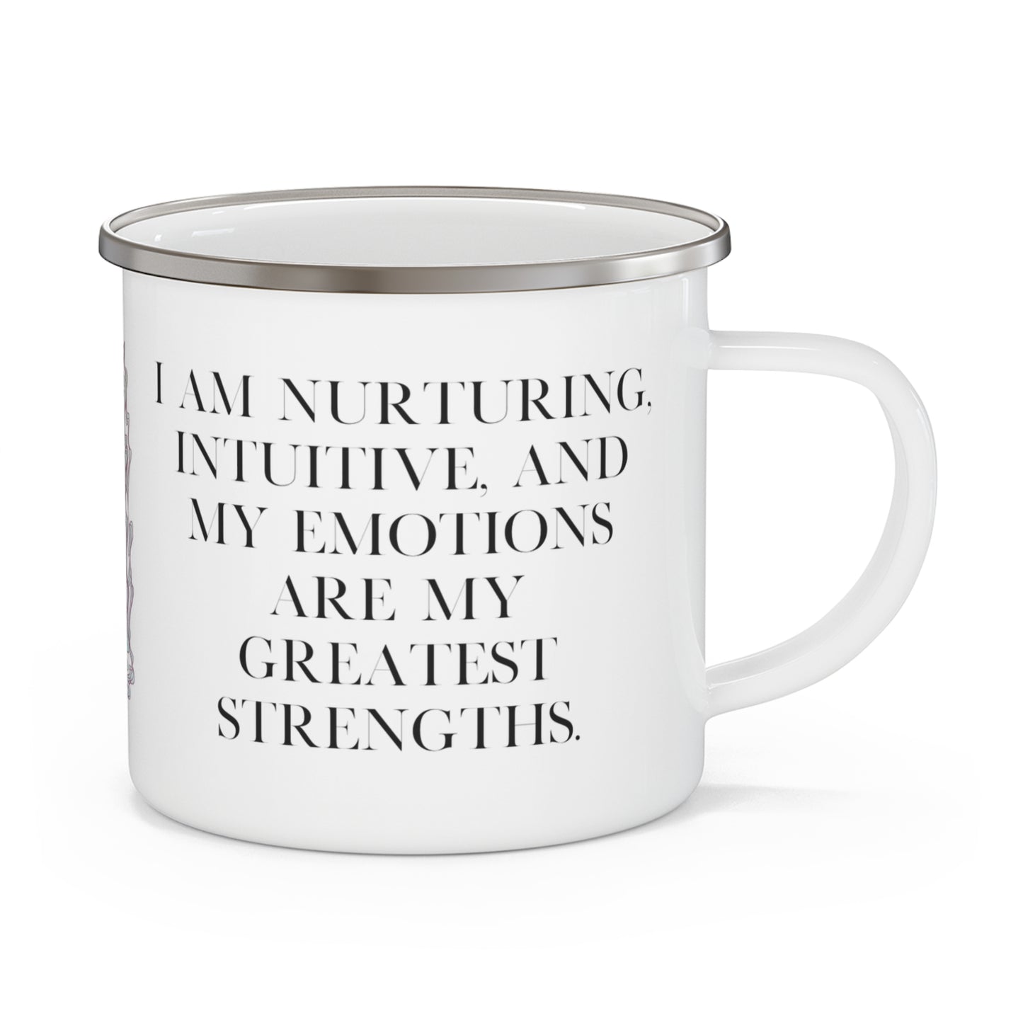 Zodiac Cancer Enamel Camping Mug