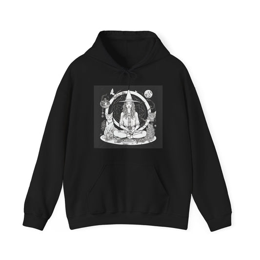 Mediating for the moment Unisex Heavy Blend™ Hooded Sweatshirt