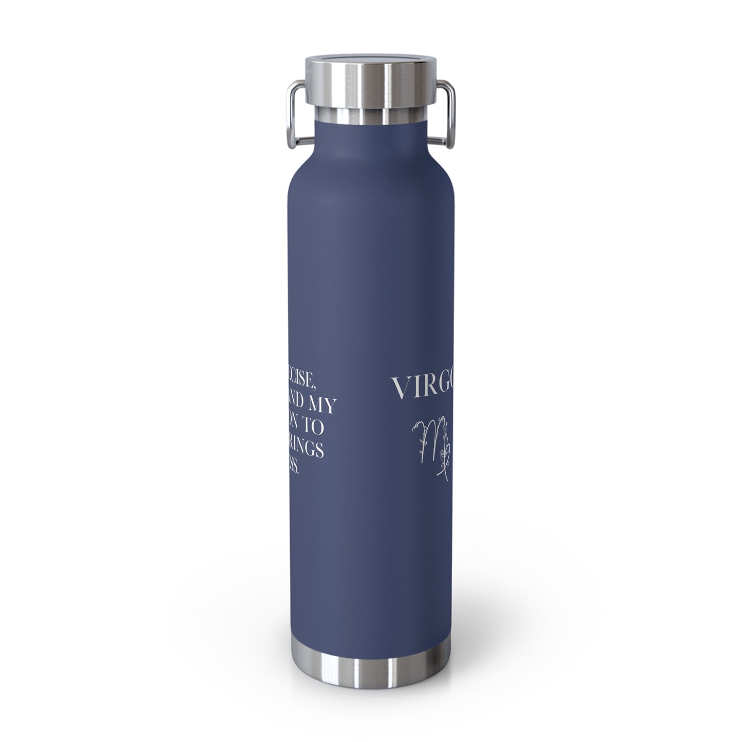 Zodiac Virgo Copper Vacuum Insulated Bottle, 22oz