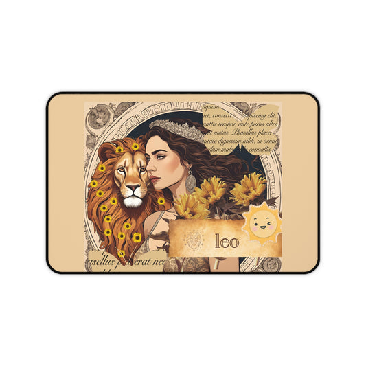 Zodiac Leo Desk Mat