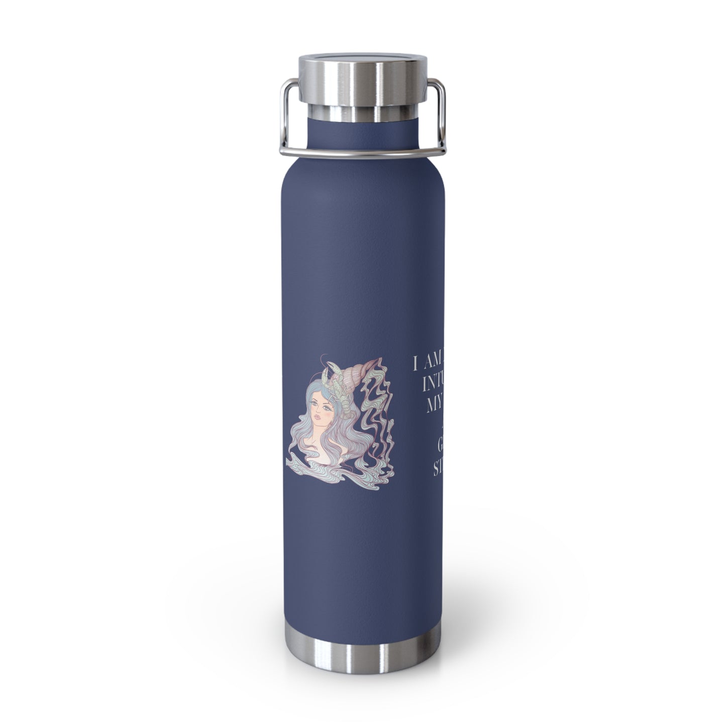 Zodiac Cancer Copper Vacuum Insulated Bottle, 22oz