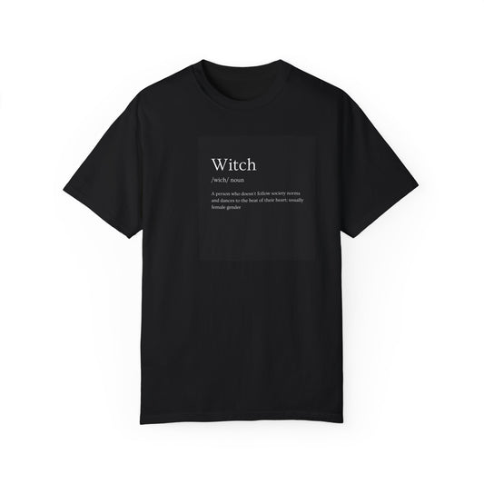 Define Witch - Unisex Garment-Dyed T-shirt