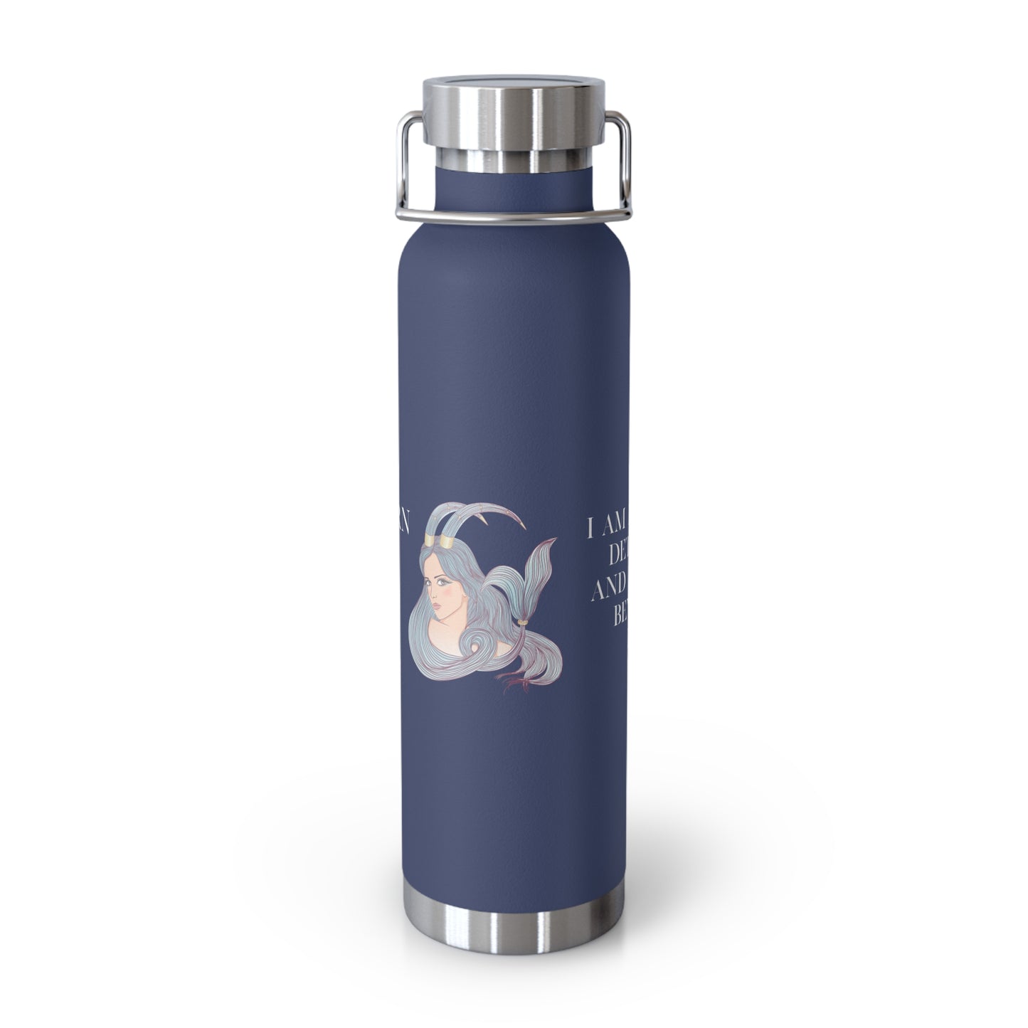 Zodiac Capricorn Copper Vacuum Insulated Bottle, 22oz