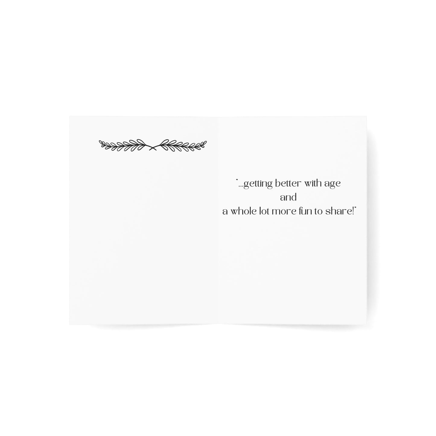 Friendship Wine Greeting Cards (1, 10, 30, and 50pcs)