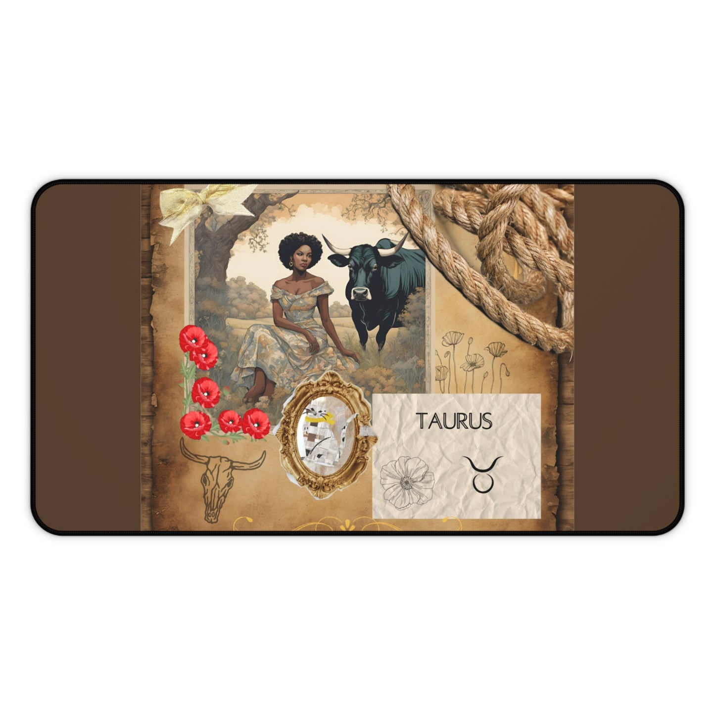 Zodiac Taurus Desk Mat