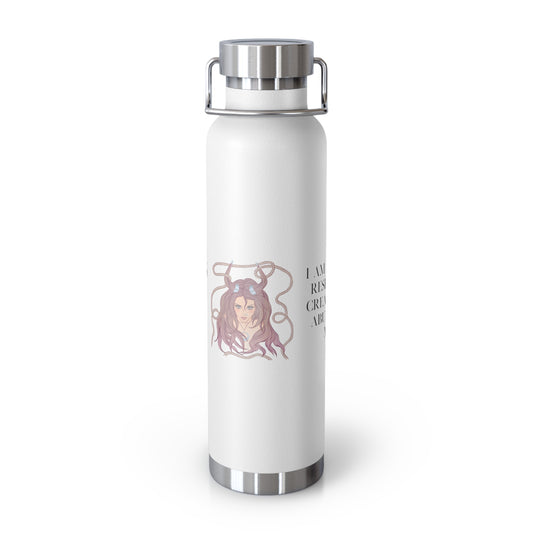 Zodiac Taurus Copper Vacuum Insulated Bottle, 22oz