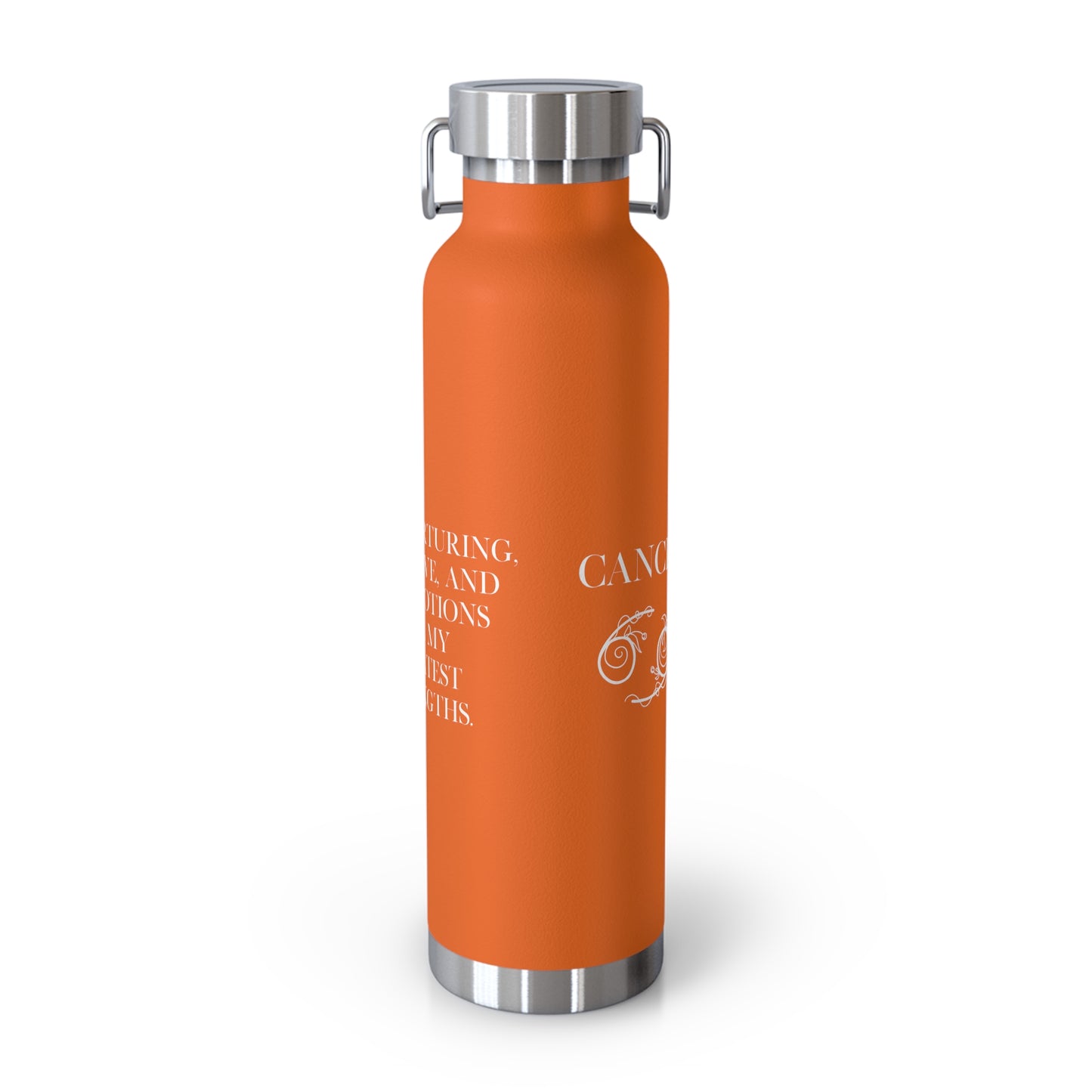 Zodiac Cancer Copper Vacuum Insulated Bottle, 22oz