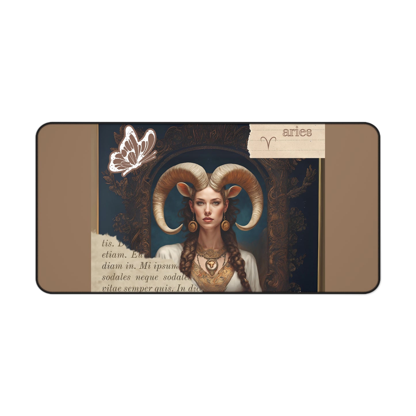 Zodiac Aries Desk Mat