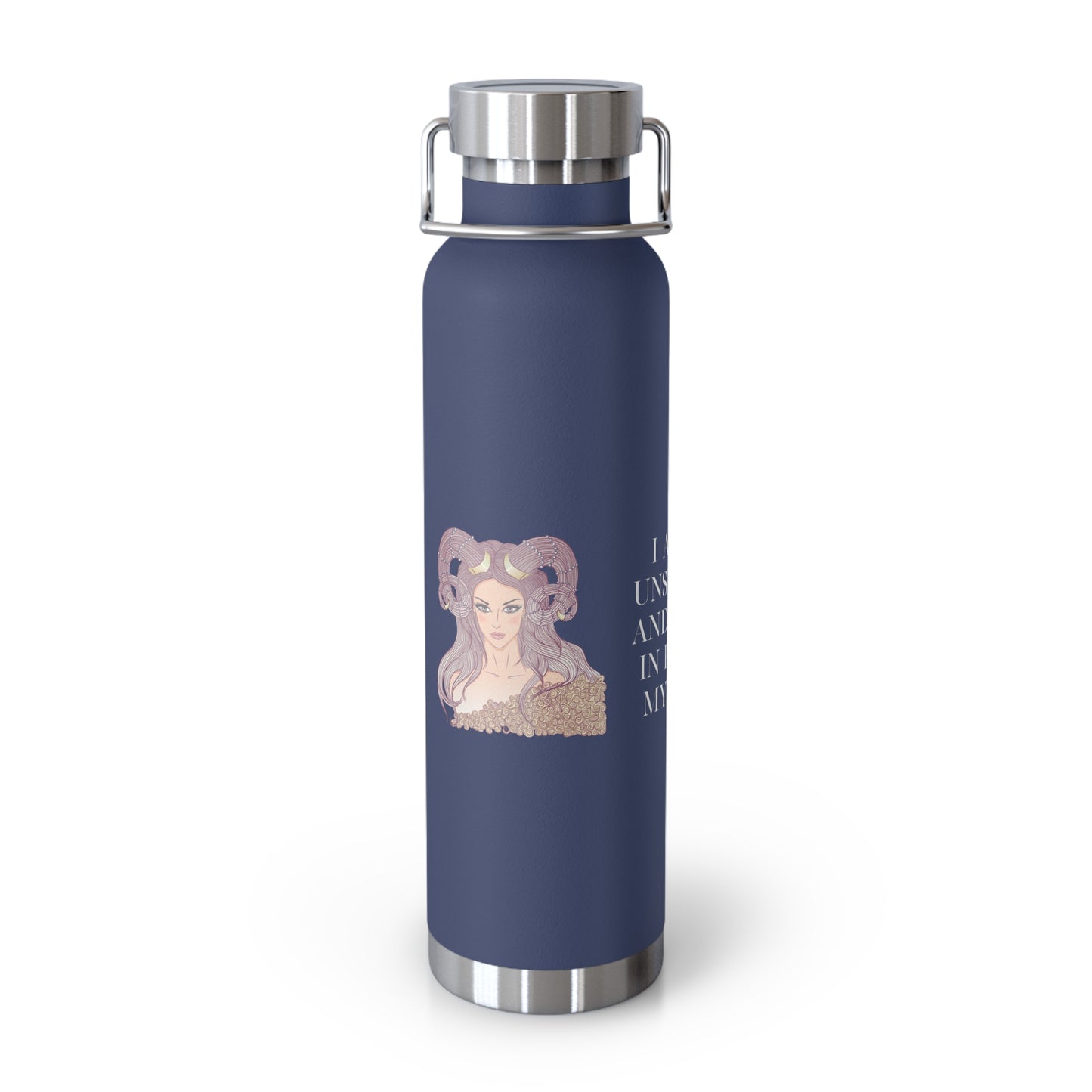 Zodiac Aries Copper Vacuum Insulated Bottle, 22oz