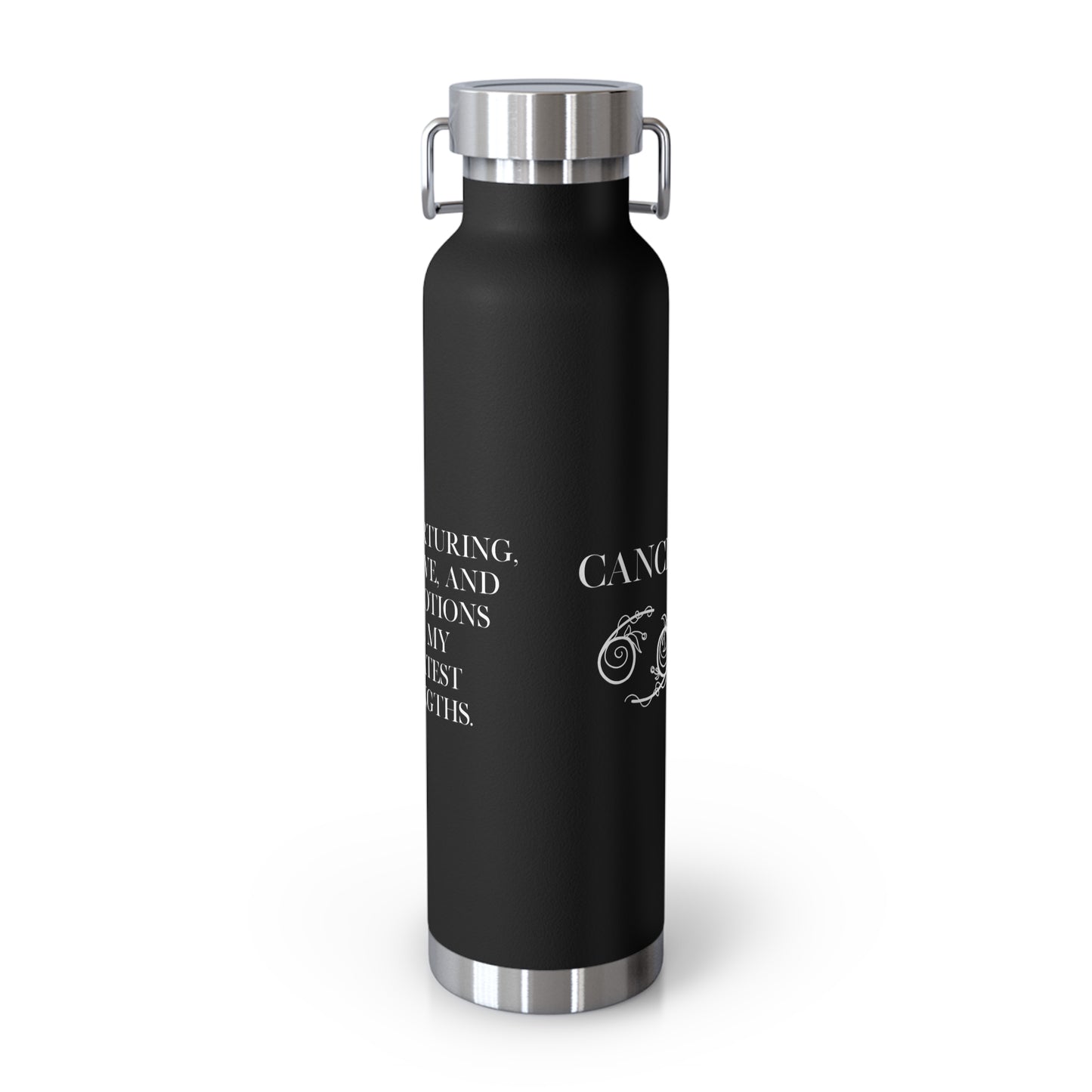 Zodiac Cancer Copper Vacuum Insulated Bottle, 22oz