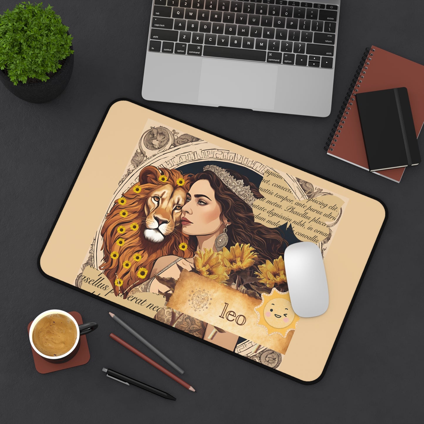 Zodiac Leo Desk Mat