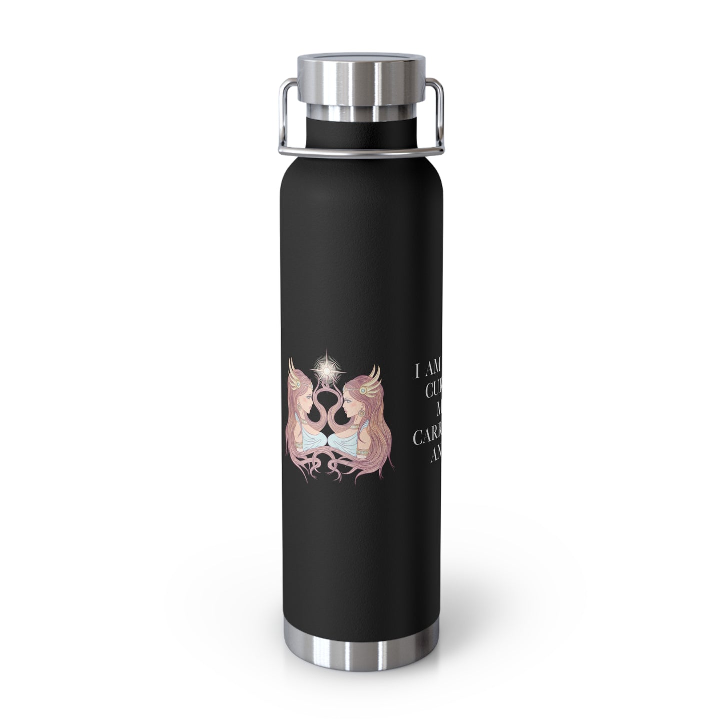 Zodiac Gemini Copper Vacuum Insulated Bottle, 22oz