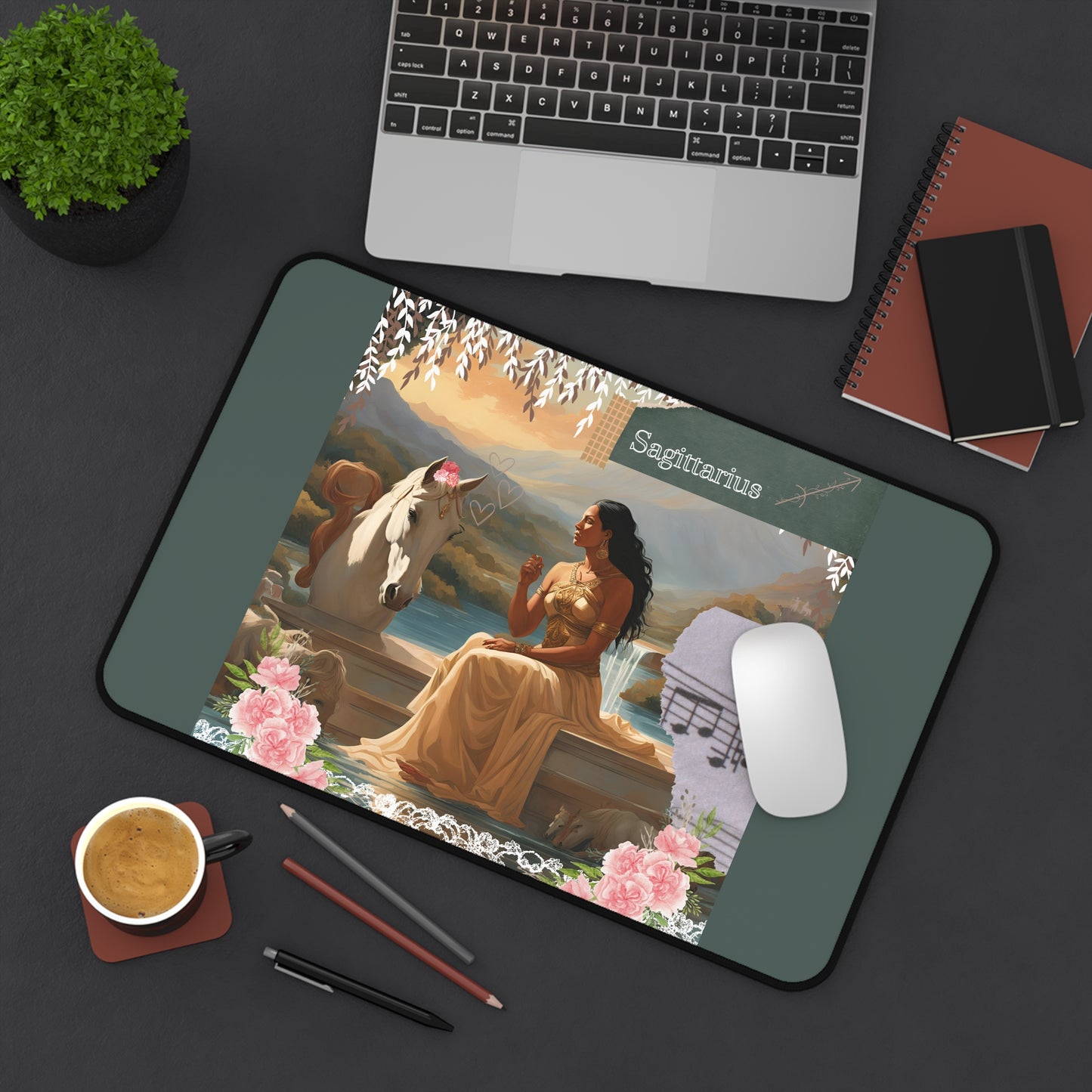 Zodiac Sagittarius Desk Mat