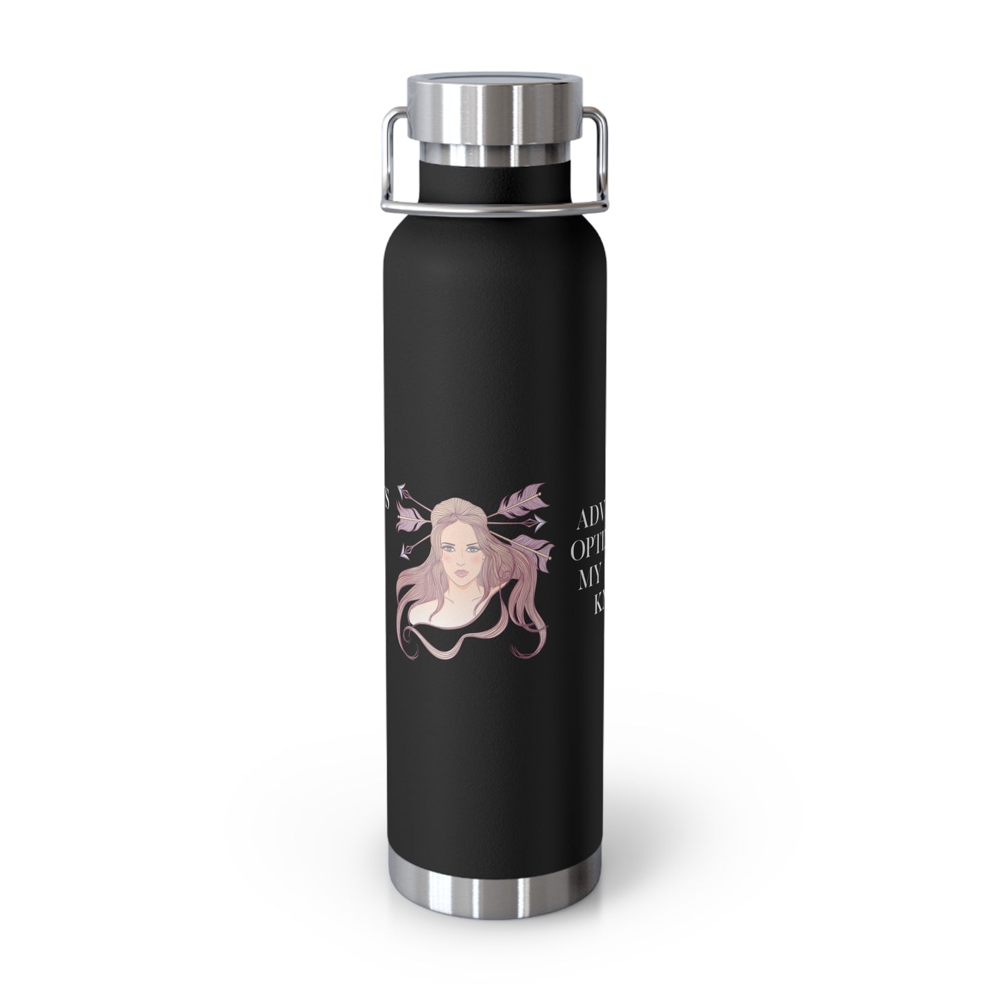 Zodiac Sagittarius Copper Vacuum Insulated Bottle, 22oz