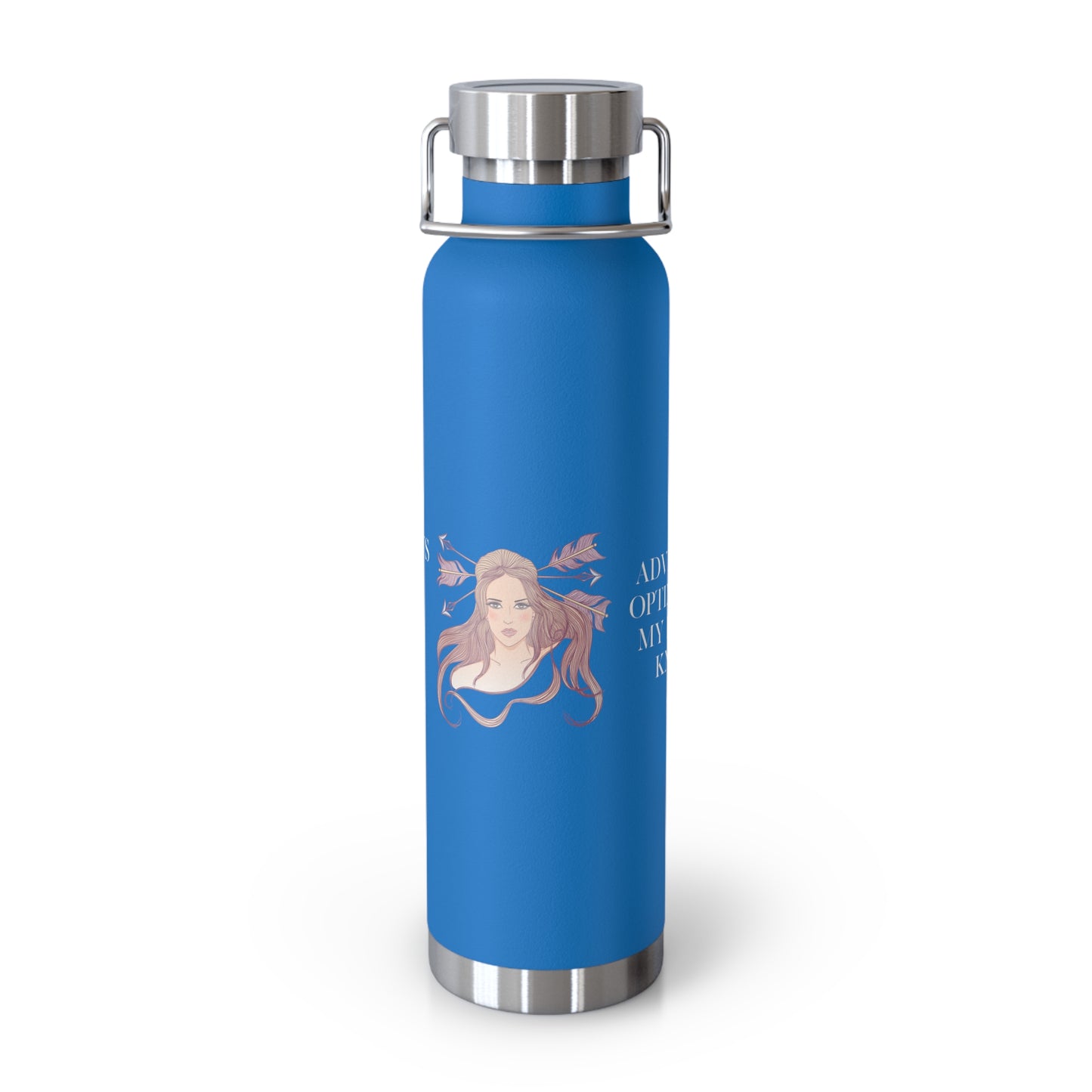 Zodiac Sagittarius Copper Vacuum Insulated Bottle, 22oz