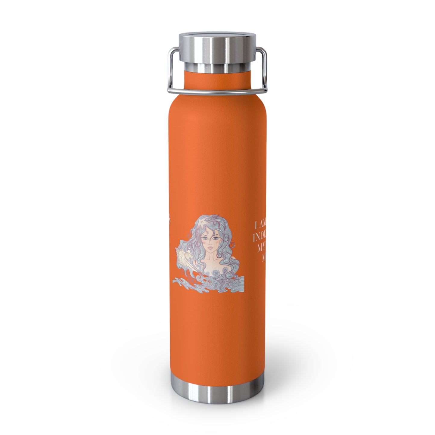 Zodiac Aquarius Copper Vacuum Insulated Bottle, 22oz