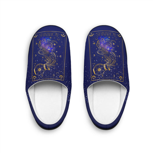 Zodiac Aquarius Women's Indoor Slippers