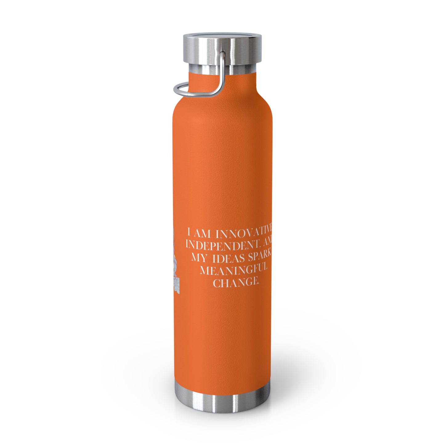 Zodiac Aquarius Copper Vacuum Insulated Bottle, 22oz