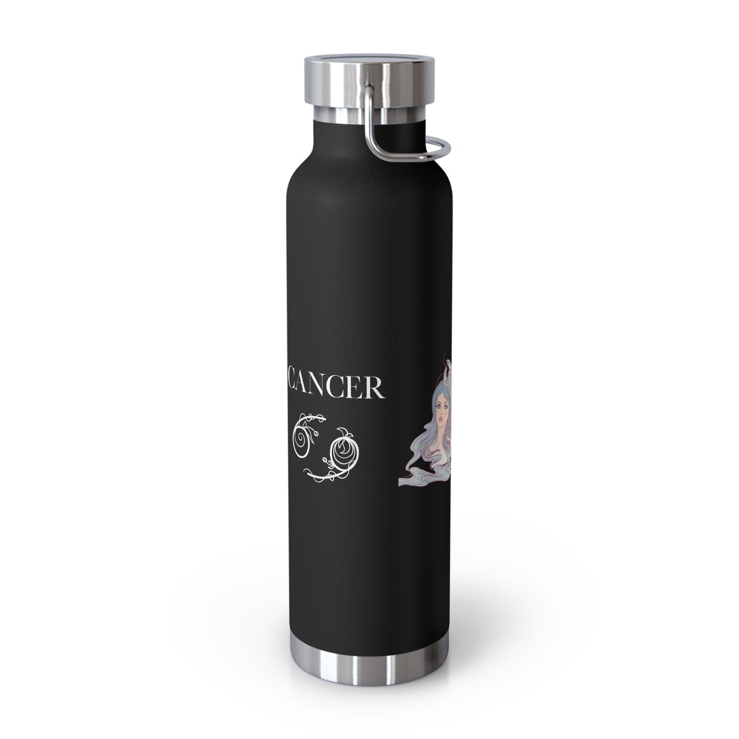 Zodiac Cancer Copper Vacuum Insulated Bottle, 22oz