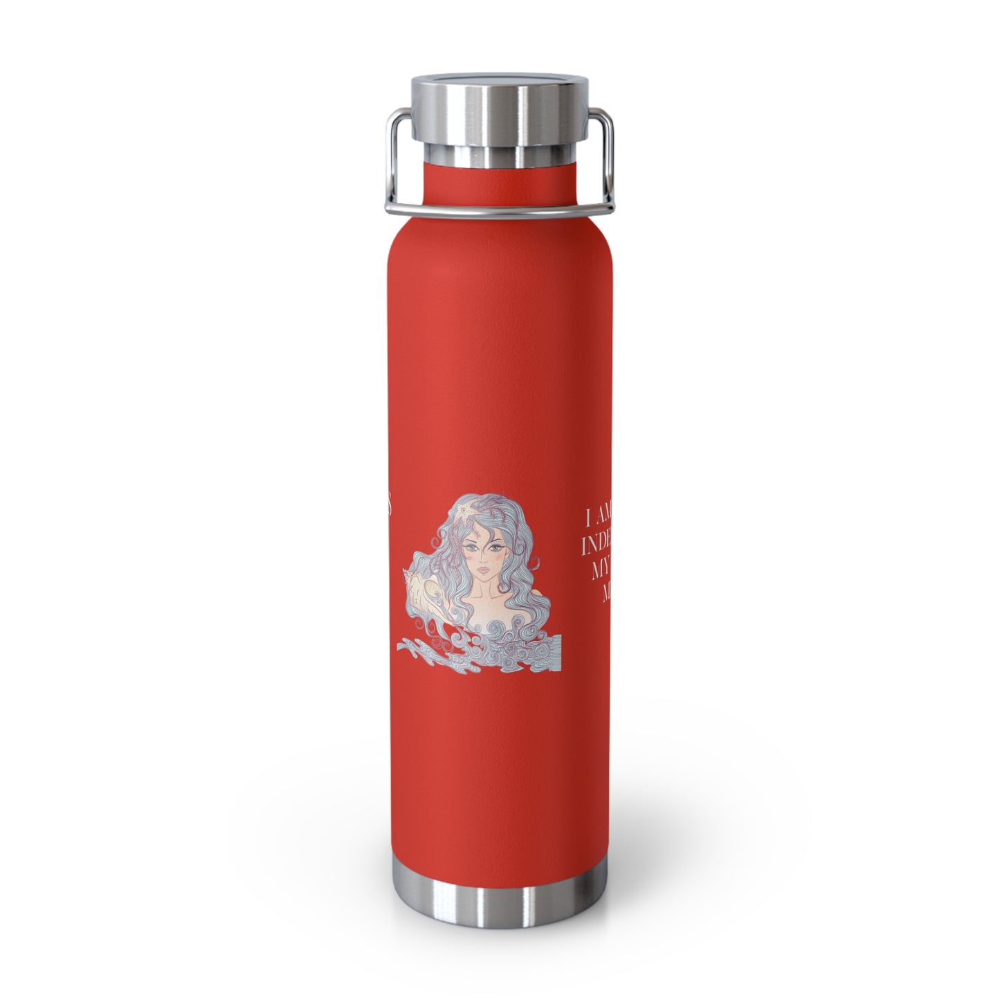 Zodiac Aquarius Copper Vacuum Insulated Bottle, 22oz