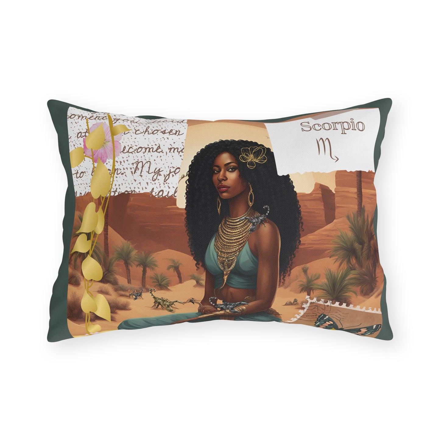 Outdoor Pillow - Scorpio Zodiac Sign