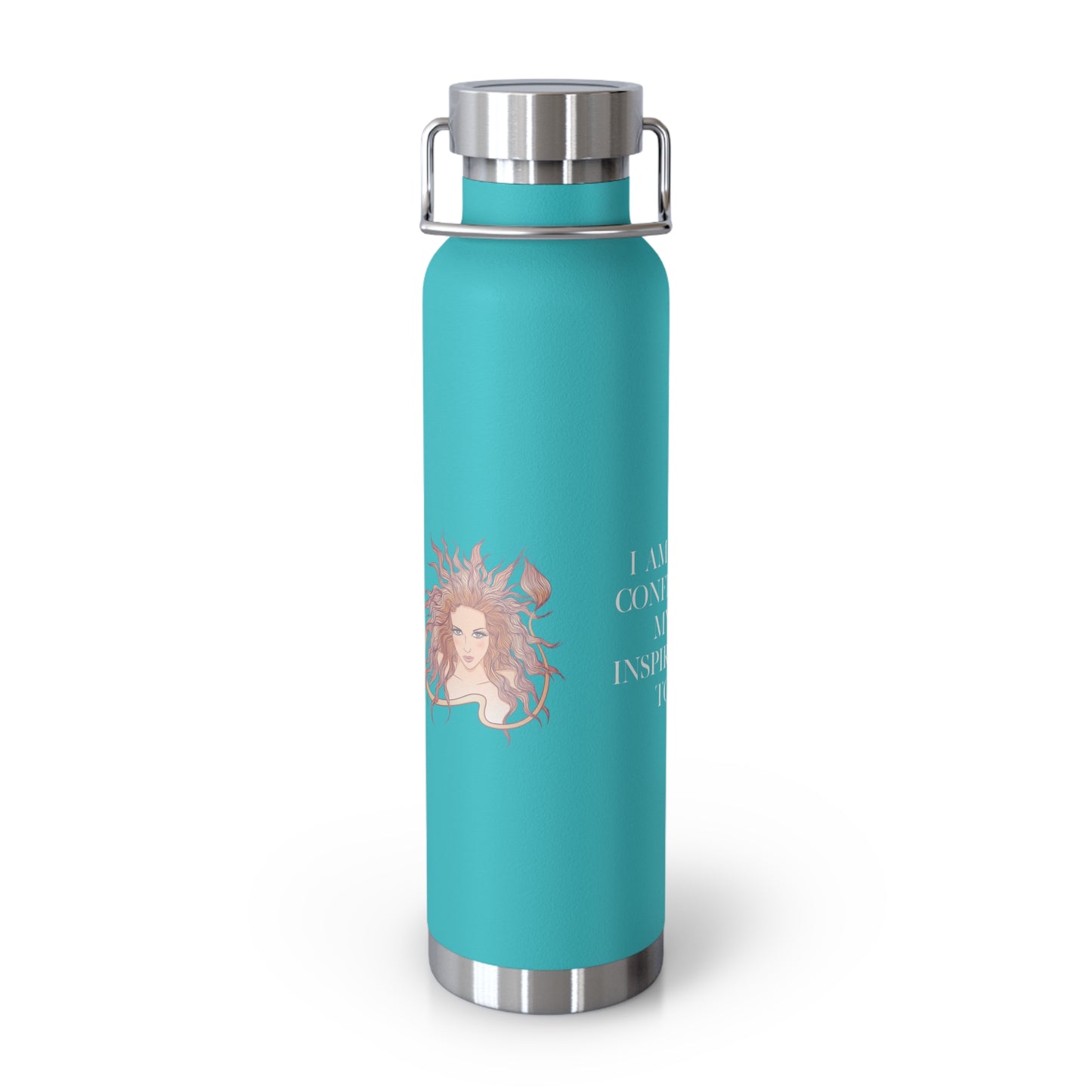 Zodiac Leo Copper Vacuum Insulated Bottle, 22oz